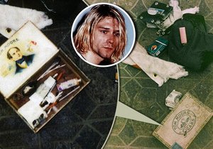 Policie zveřejnila další fotky z místa, kde si Kurt Cobain vzal život.