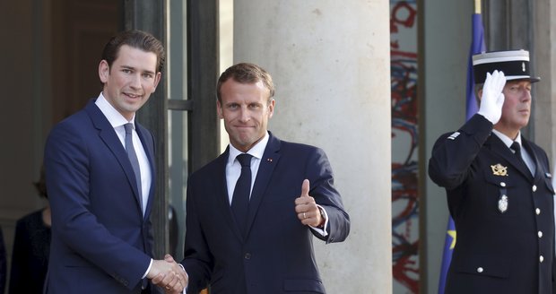 Kurz a Macron chtějí zabránit odchodu Britů z EU bez dohody