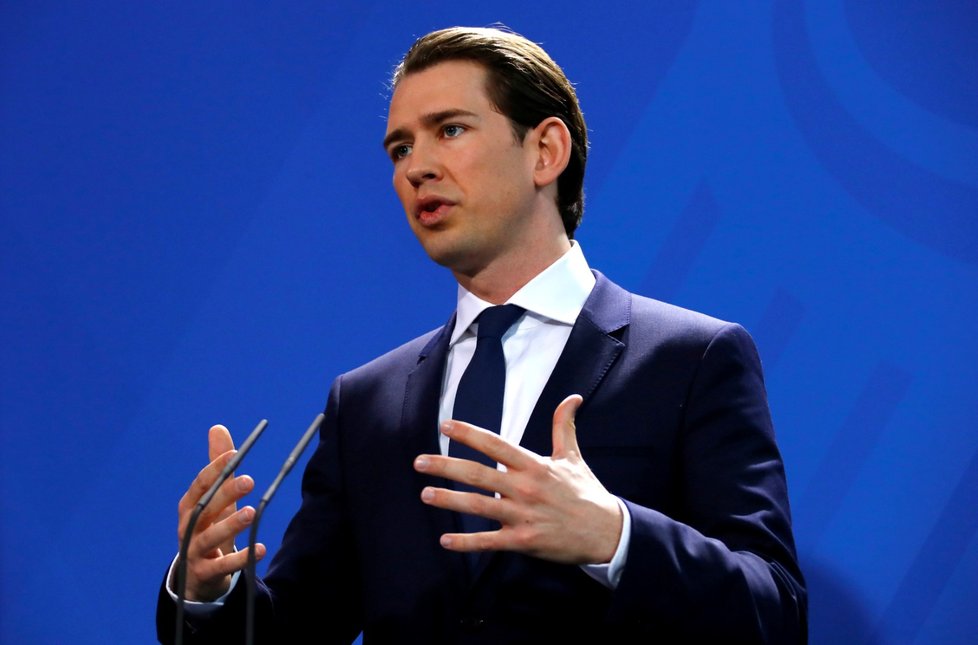 Rakouský kancléř Sebastian Kurz. Jeho stranou jsou lidovci