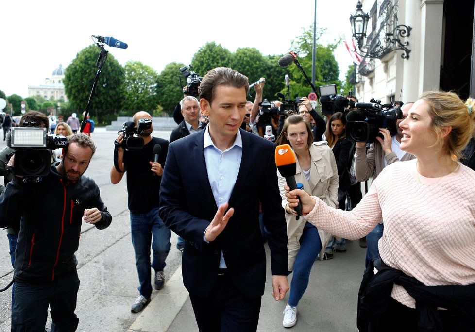 Rakouský ministr zahraničí Sebastian Kurz