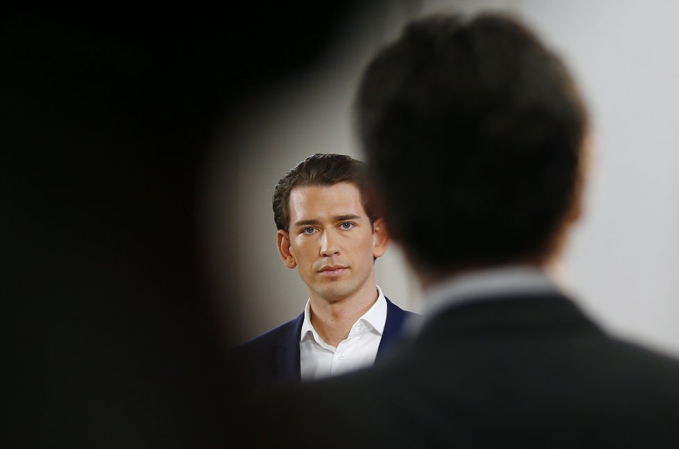 Rakouský ministr zahraničí Sebastian Kurz.