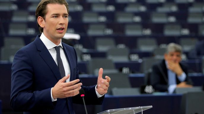 Rakouský premiér Sebastian Kurz 