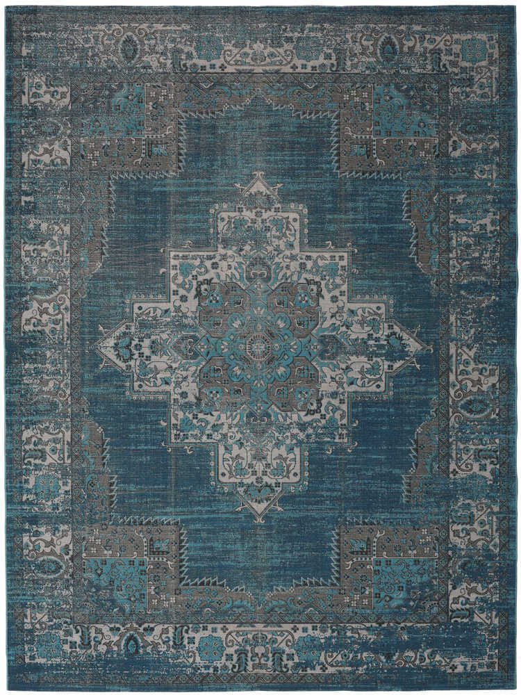 Vintage Vega - Petrol - Turquoise 300x400 cm, rugvista.cz, 12 611 Kč