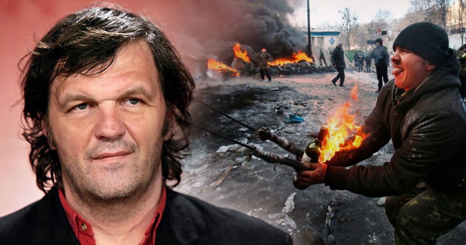 Kusturica není na Ukrajině vítán.