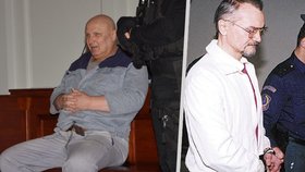 Polistopadoví sérioví vrazi Josef Kott (vlevo) a Michael Kutílek.