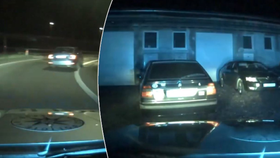 Honička s policisty u Kutné Hory. (19.9.2025)