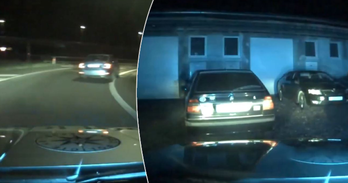 Honička s policisty u Kutné Hory. (19.9.2025)