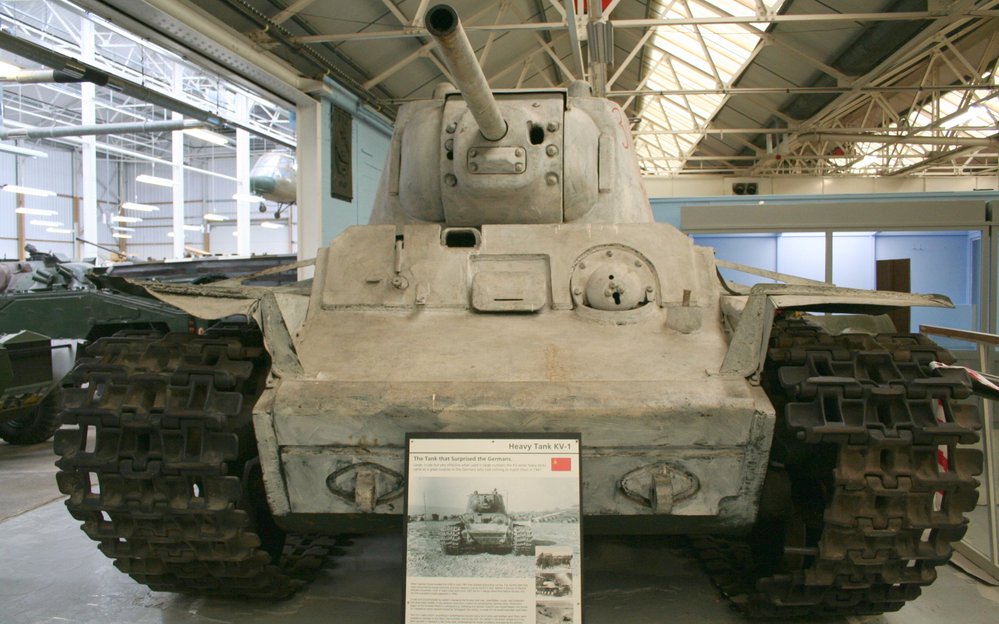 Sovětský tank KV-1