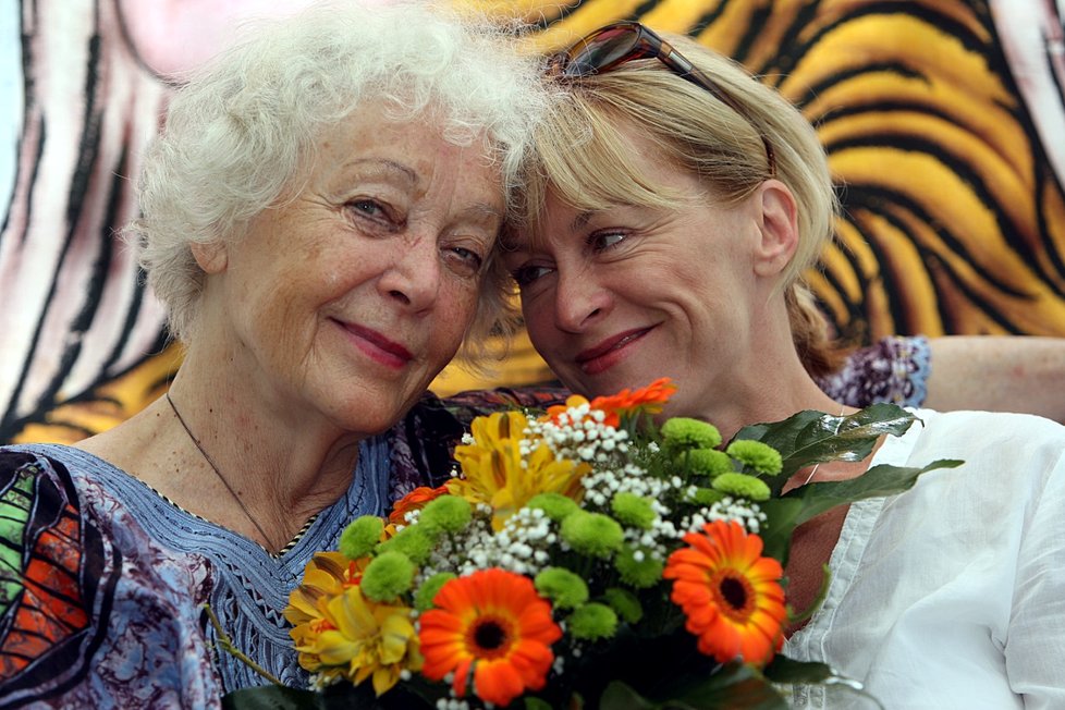 Květa Fialová a Dana Batulková