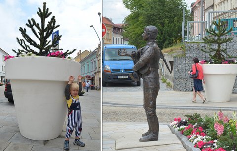 Květináče za 130 tisíc: Obří dekorace rozhádala Strakonice! Jak se vám líbí?