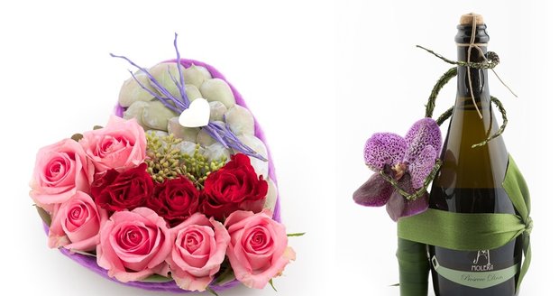 Barvou roku 2015 je v květinových vazbách fialová. Darovat voňavý dárek můžete klidně i muži.