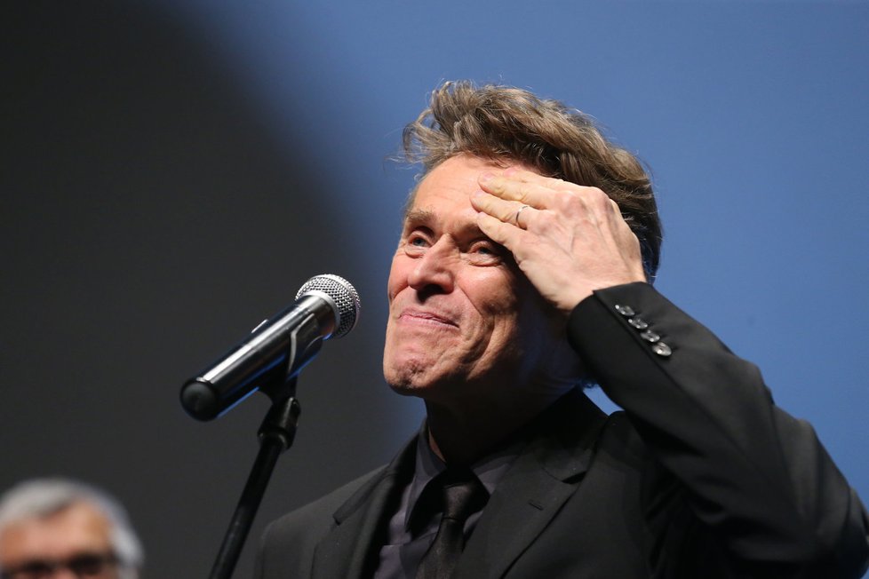 Hvězda filmového festivalu Willem Dafoe.