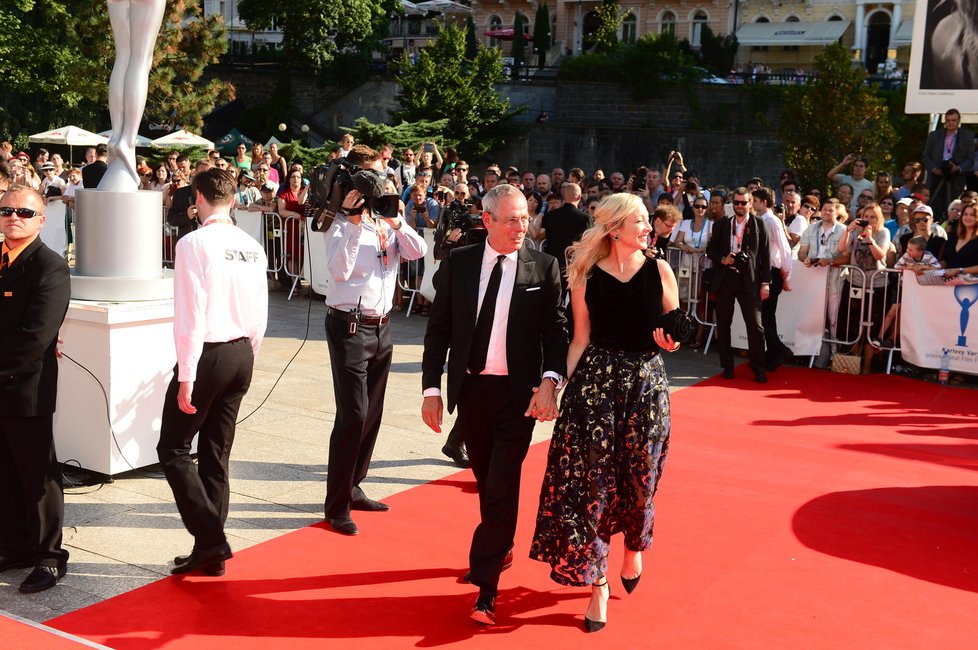 Závěrečný ceremoniál filmového festivalu.