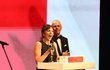 Zahájení jubilejního 60. ročníku KVIFF - Maggie Gyllenhaal a Mare Eben Zahájení jubilejního 60. ročníku KVIFF - Maggie Gyllenhaal a Mare Eben