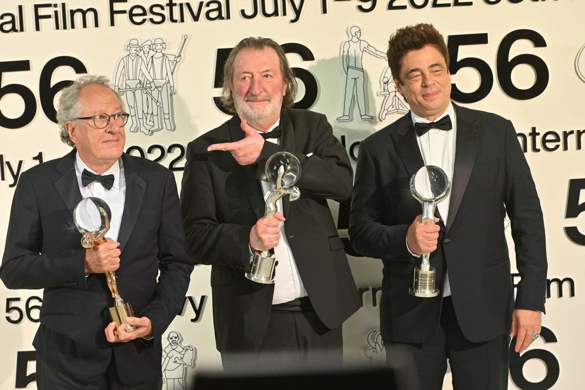 Slavnostní zakončení 56. ročníku Mezinárodního filmového festivalu v Karlových Varech
