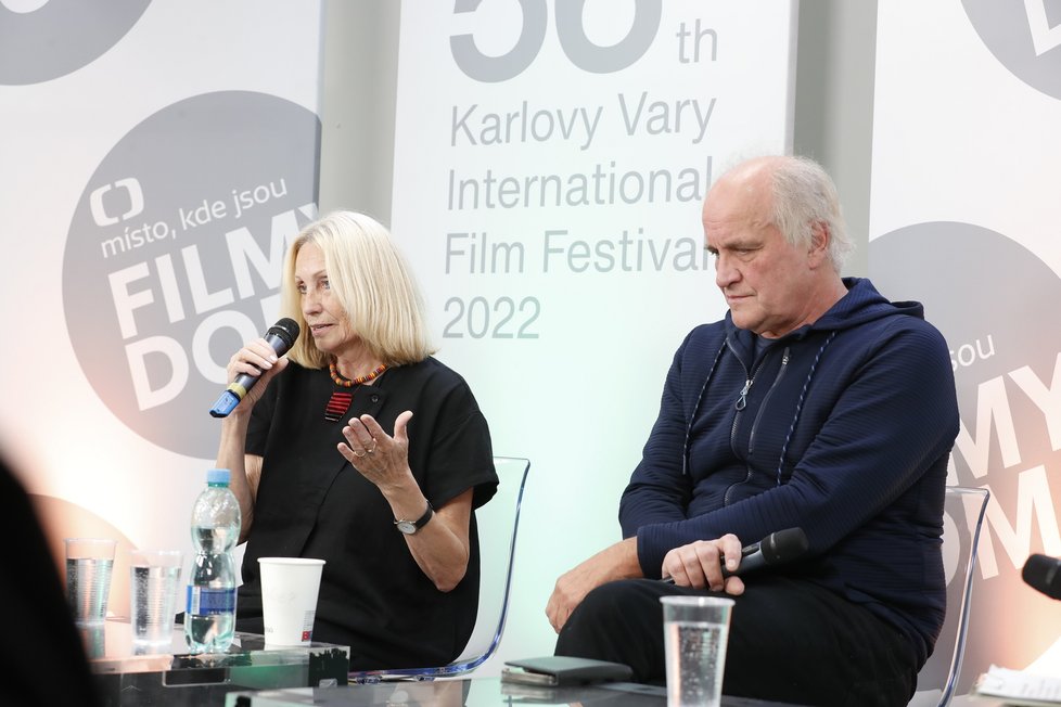 KVIFF 2022: Olga Sommerová a Michael Kocáb