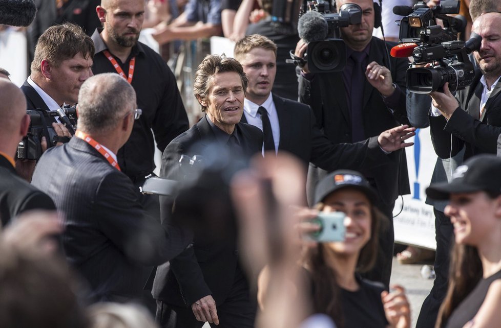 Hlavní hvězda karlovarského festivalu Willem Dafoe