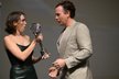 Ewan McGregor a jeho dcera Clara McGregor na Mezinárodním filmovém festivalu v Karlových Varech
