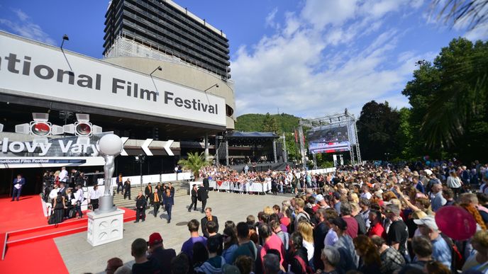 Slavnostní zahájení 55. ročníku Mezinárodního filmového festivalu v Karlových Varech