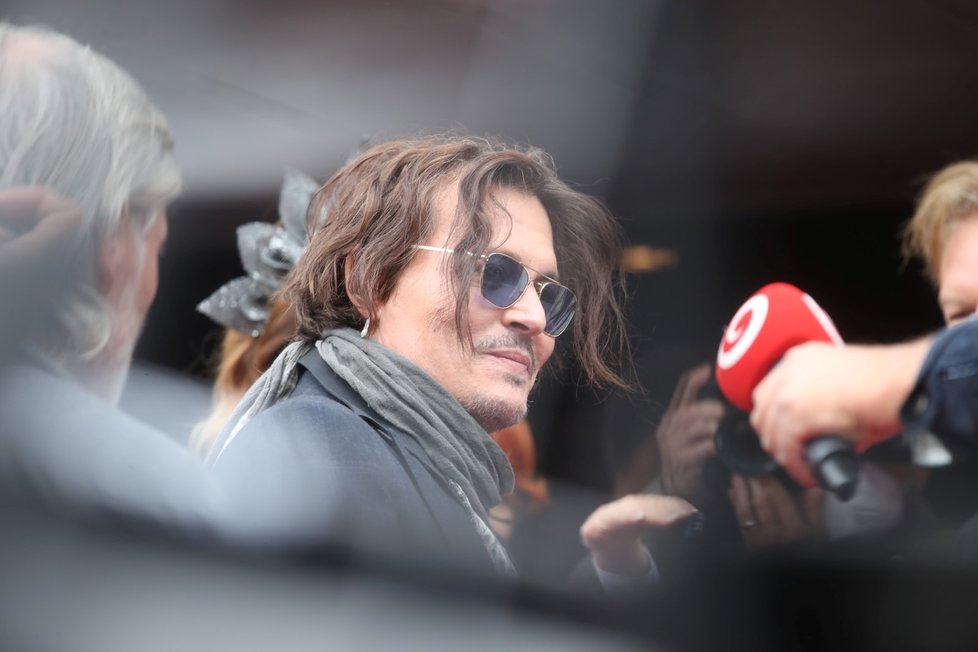 Johnny Depp v Karlových Varech