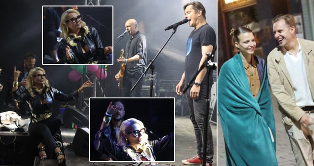 Lenka Dragounová to na koncertu Chinaski roztočila!