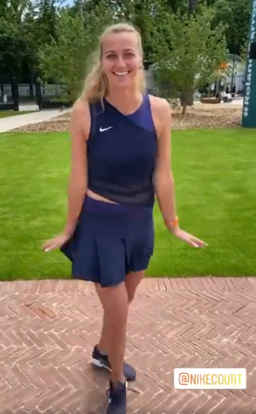 Česká tenistka Petra Kvitová