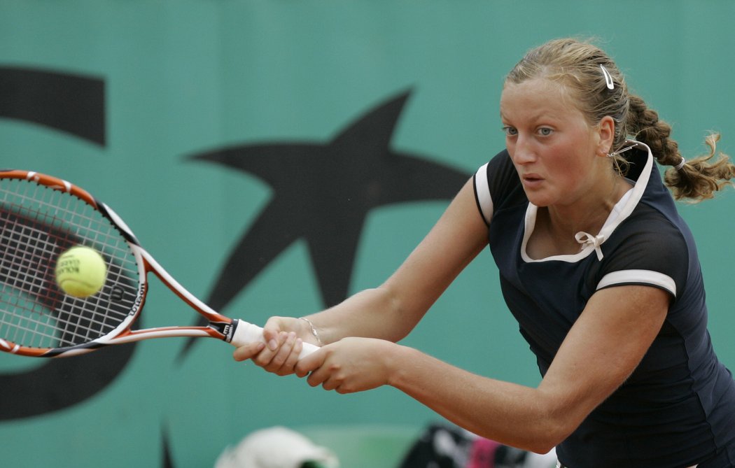 Petra Kvitová ještě v juniorském věku