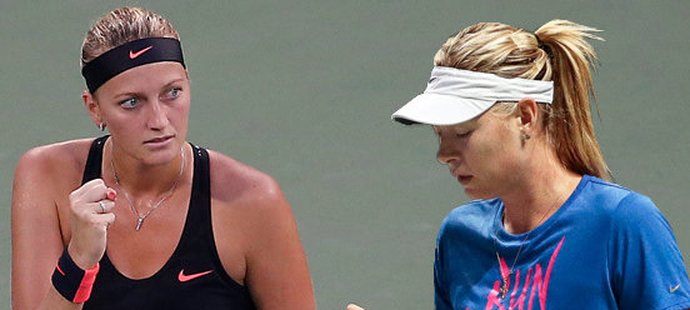 Česká tenistka Petra Kvitová se chystá na semifinále Masters proti Marii Šarapovové