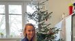Petra Kvitová si doma užila vánoční atmosféry
