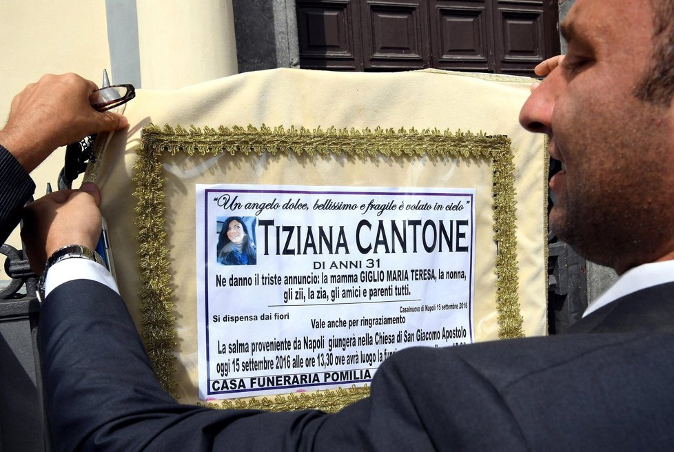 Tizianin pohřeb se dokonce vysílal v televizi.