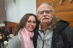 Soudce Kamila Kydalku (59) přišla k Nejvyššímu správnímu soudu podpořit manželka.