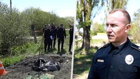 Šéf kyjevské policie Andrij Něbytov popsal detaily vraždy Čecha u Kyjeva.