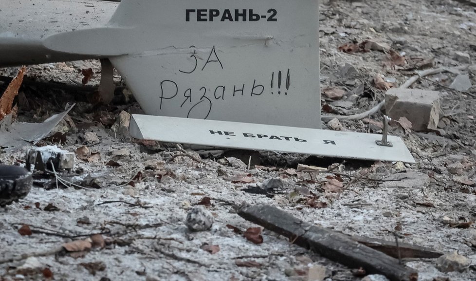 Dronový útok na Kyjev (14.12.2022)