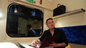 Britský ministr obrany Wes Streeting v Kyjevě (5.8.2026)