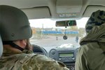 Čečenští vojáci, bojující na straně Ukrajiny