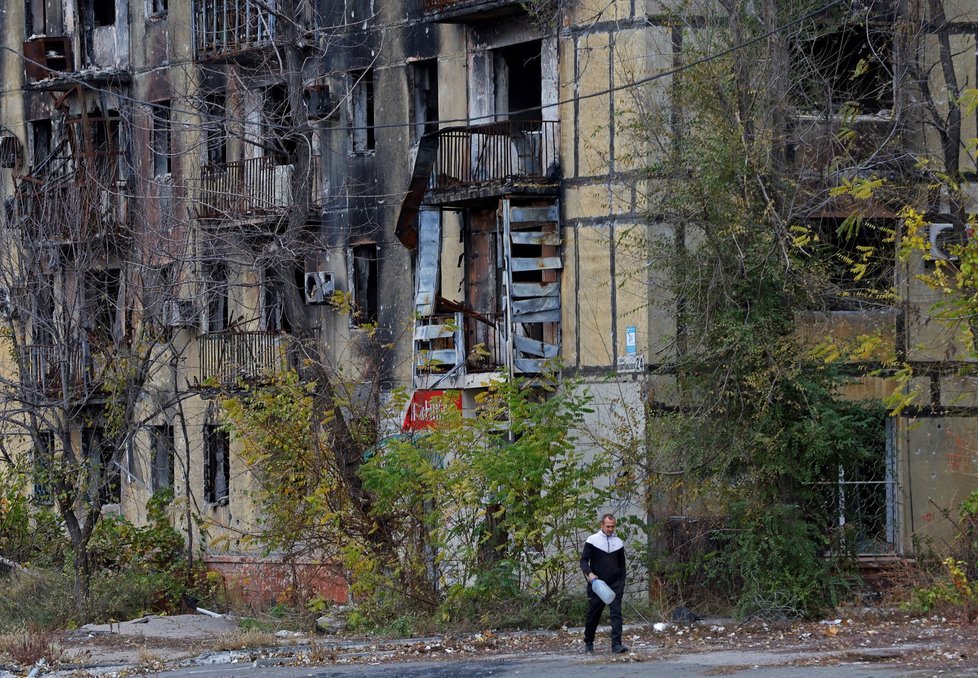 Válka na Ukrajině, Mariupol (9. 11. 2022)