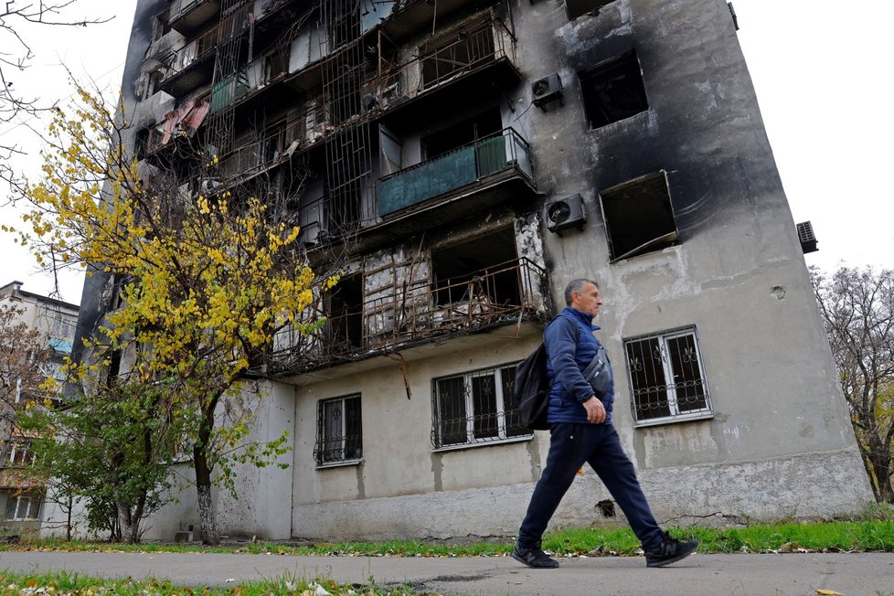 Válka na Ukrajině, Mariupol (9. 11. 2022)