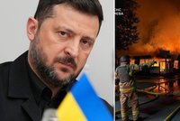 Zelenskyj po krvavém útoku Rusů na Kyjev: Bez patriotů se nedokážeme bránit