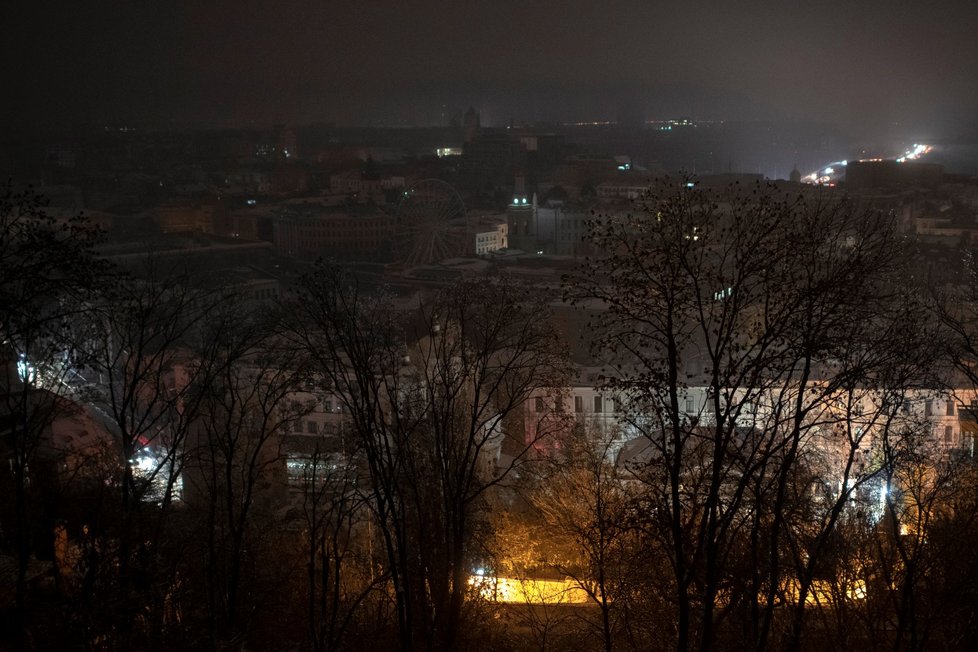 Válka na Ukrajině: Blackout v Kyjevě (24.11.2022)