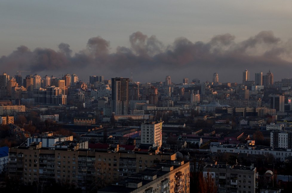 Raketový útok na Kyjev (29. 12. 2023).