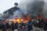 Tohle není demonstrace, tohle je válka! Kyjev hoří, mrtvé počítají na desítky