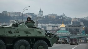 Příprava na boje v Kyjevě (25.2.2022)