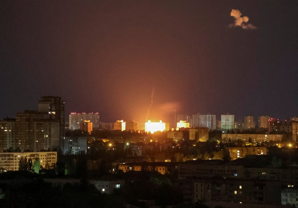 Ostřelování Kyjeva (8. 3. 2023)