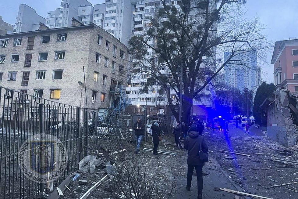 Dnešní útok na Kyjev (23. 1. 2023)