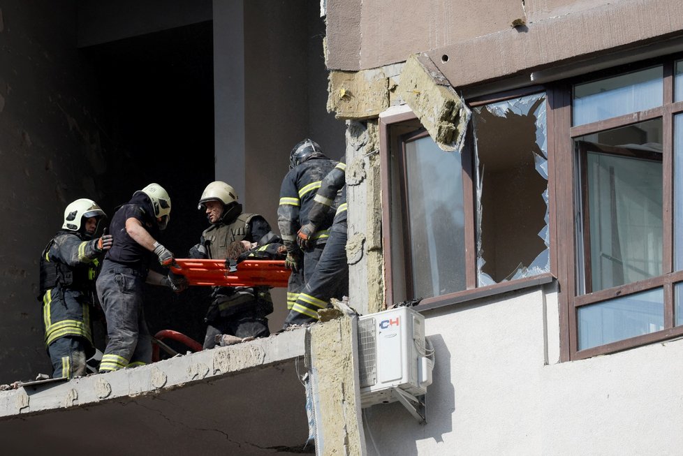 Útok v Kyjevě (26. 6. 2022)