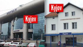 Mladík si koupil špatný lístek a místo do ukrajinského Kyjeva přijel do jihomoravského Kyjova.