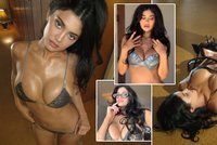 Sama sobě tou nejlepší modelkou. Kylie Jennerová propaguje bikiny sérií mimořádně sexy snímků