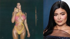 Nebezpečně sexy Kylie Jennerová: Svázaná v plavkách vlastní výroby!