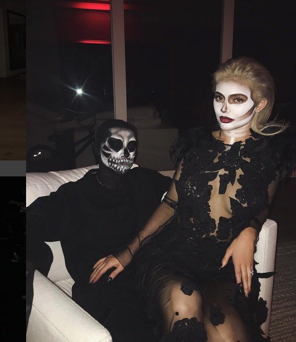 Kylie Jenner slavila Halloween, její kostým byl děsivý.
