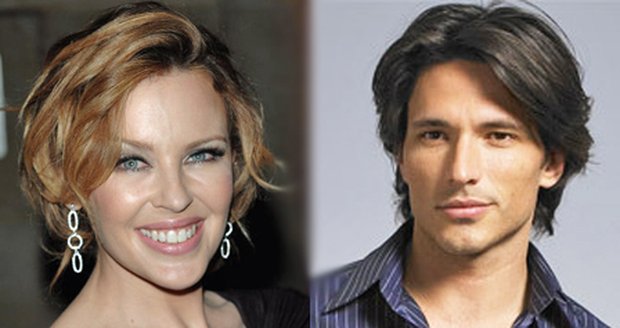 Kylie Minogue a Andres Velencos